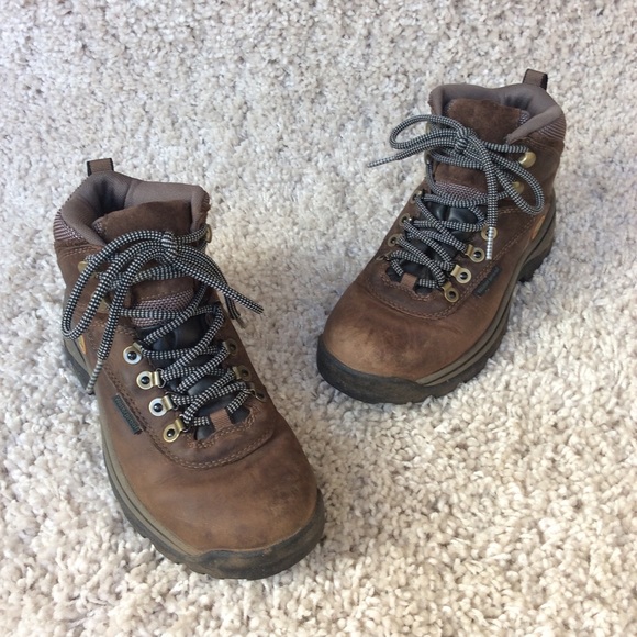 timberland women's white ledge waterproof hiking boots